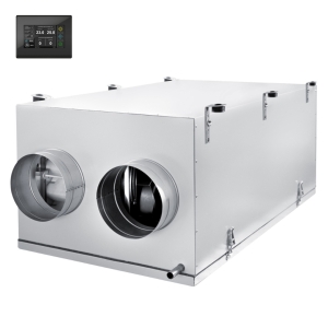 Приточно-вытяжная установка с пластинчатым рекуператором ФЬОРДИ ВПУ-CF-700/4,5-230/1 EC-H-BLG-M