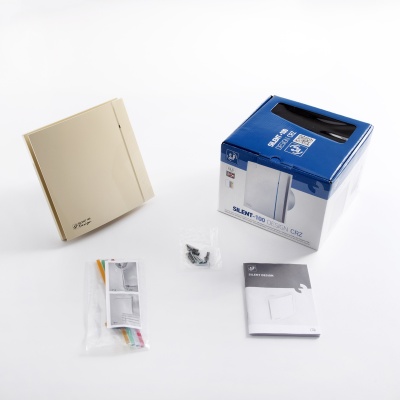 Вытяжной вентилятор Soler Palau SILENT-100 CRZ IVORY DESIGN 4C