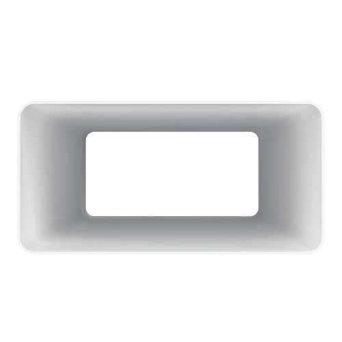 Воздуховод плоский пластиковый ЭРА 922ВП1 (220х90 мм/1 м)