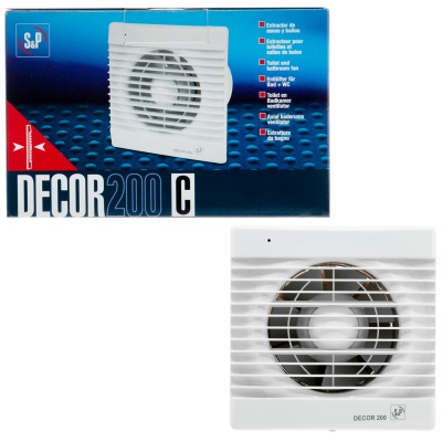 Накладной вентилятор Soler Palau DECOR-200C Накладной вентилятор Soler Palau DECOR-200C