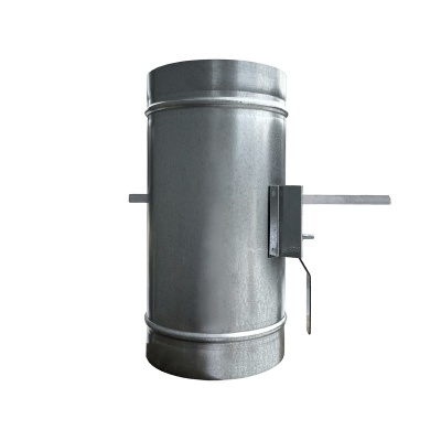 Дроссель-клапан круглый под электропривод (оц. сталь) d250