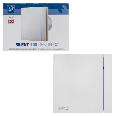 Накладной вентилятор Soler Palau SILENT-100 CZ DESIGN  Накладной вентилятор Soler Palau SILENT-100 CZ DESIGN