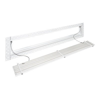 Вентиляционная решетка Brofer FUTURE 10 белая (600x125 мм)