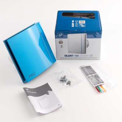 Вытяжной вентилятор Soler Palau SILENT-100 CZ BLUE DESIGN 4C