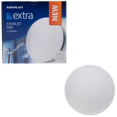 Вентилятор вытяжной 125 мм Europlast EAT125S серебро