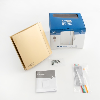 Вентилятор вытяжной 120 мм Soler Palau SILENT-200 CZ GOLD DESIGN 4C