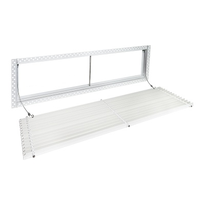 Вентиляционная решетка Brofer FUTURE 10 белая (800x150 мм)