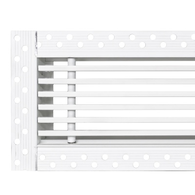Вентиляционная решетка Brofer FUTURE 15 белая (600x200 мм)