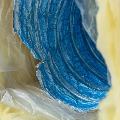 Воздуховод шумоизолированный гибкий антибактериальный AFS SONOAFS ALU Hygiene (203 мм/10 м)