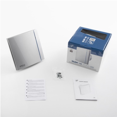 Вытяжной вентилятор Soler Palau SILENT-100 CRZ SILVER DESIGN