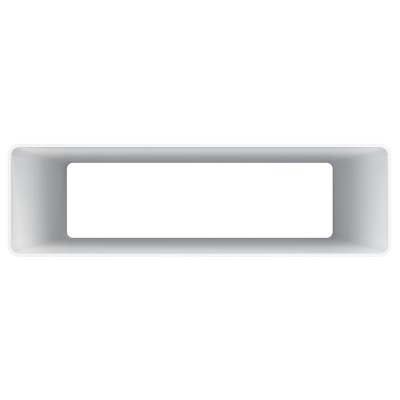 Воздуховод плоский пластиковый ЭРА 620ВП1 (204х60 мм/1 м)