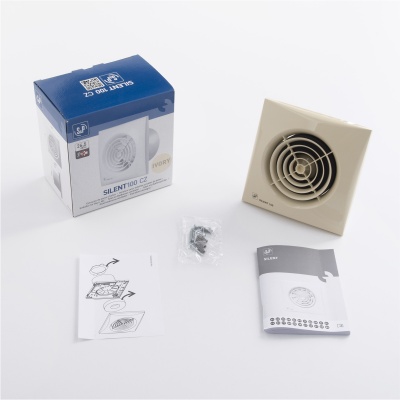 Накладной вентилятор Soler Palau SILENT-100 CZ IVORY