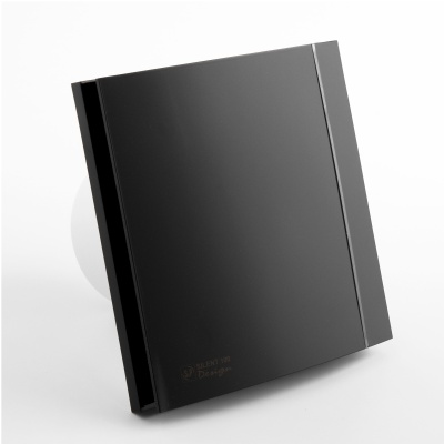 Накладной вентилятор Soler Palau SILENT-100 CRZ BLACK DESIGN 4C