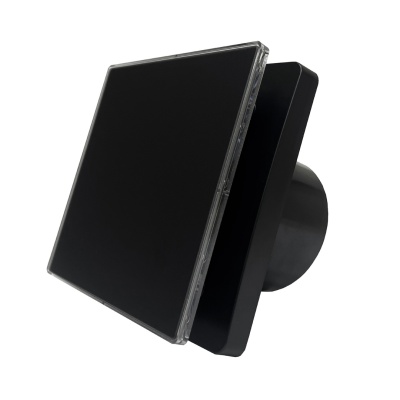 Накладной вентилятор Seicoi SNAD04-01B Matt black glass Накладной вентилятор Seicoi SNAD04-01B Matt black glass