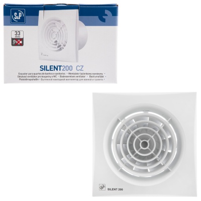 Накладной вентилятор Soler Palau SILENT-200 CZ  Накладной вентилятор Soler Palau SILENT-200 CZ