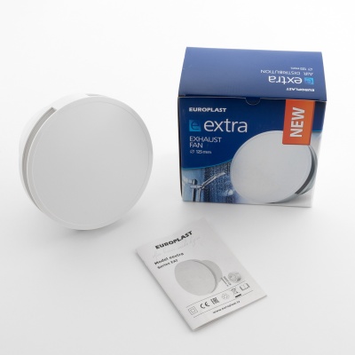 Вентилятор вытяжной 125 мм Europlast EAT125 белый